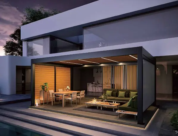 IM22 Ultimate Heavy-Duty Luxury Pergola