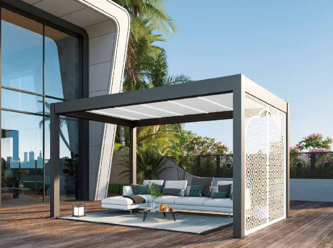 Fixed Aluminium Perforated Screen