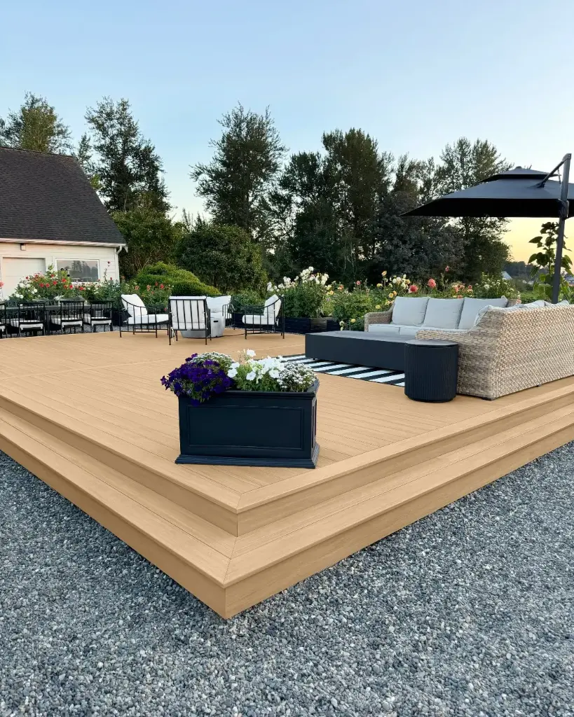 Composite Decking Facia (Teak)